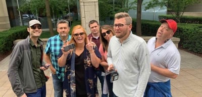 Grand Rapids Scavenger Hunt Team Photo